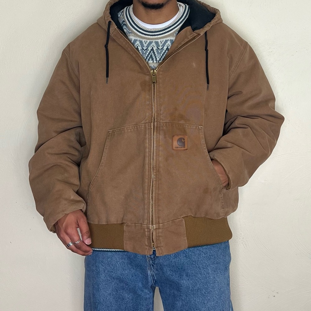 Tan Carhartt Active Jacket
